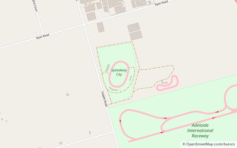 Adelaide Motorsport Park location map