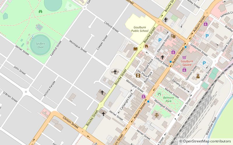 Anglican Diocese of Canberra and Goulburn location map