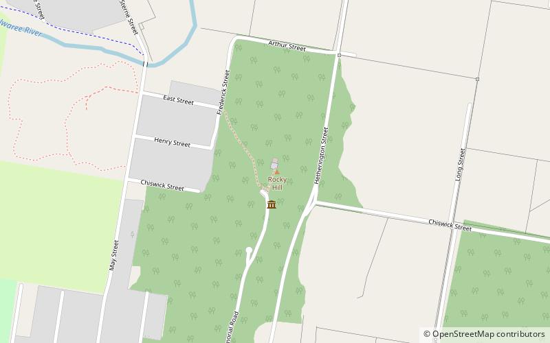 goulburn war memorial location map