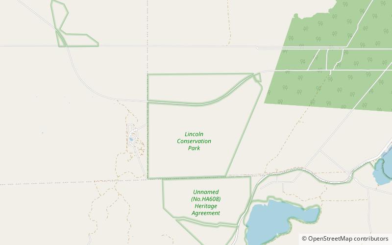 park chroniony lincoln location map
