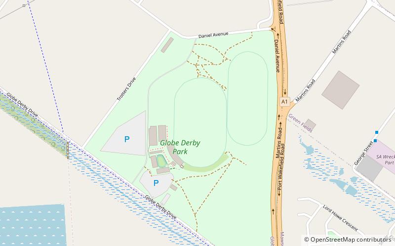 Globe Derby Park location map