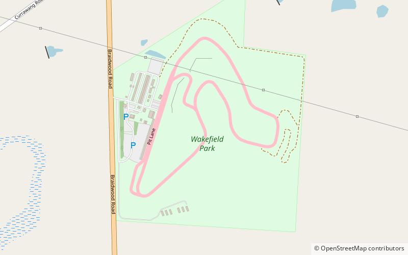 Wakefield Park location map