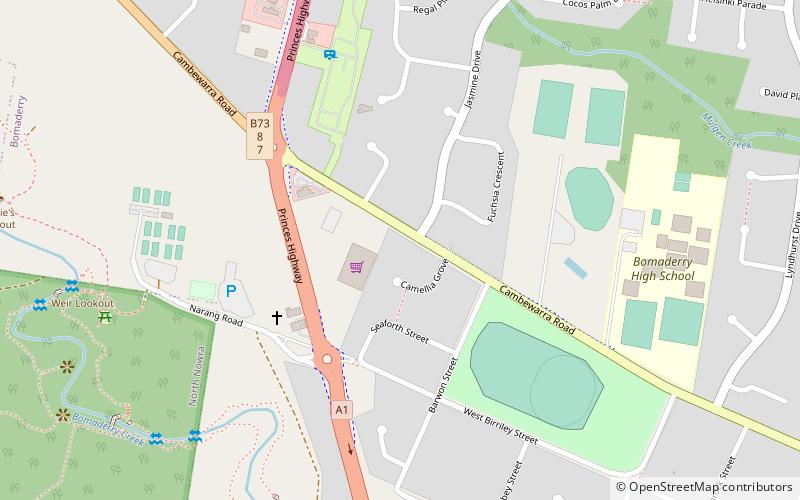Bomaderry location map