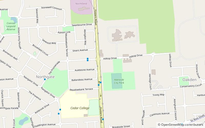 Adelaide City Park location map