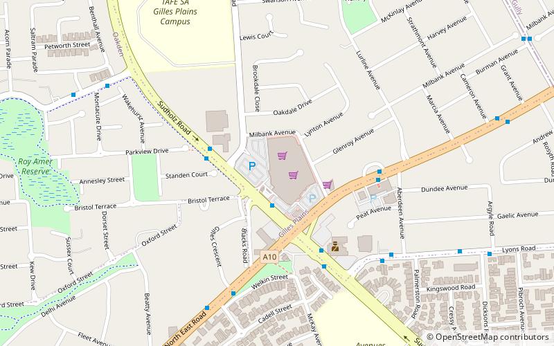 Gilles Plains Shopping Centre location map