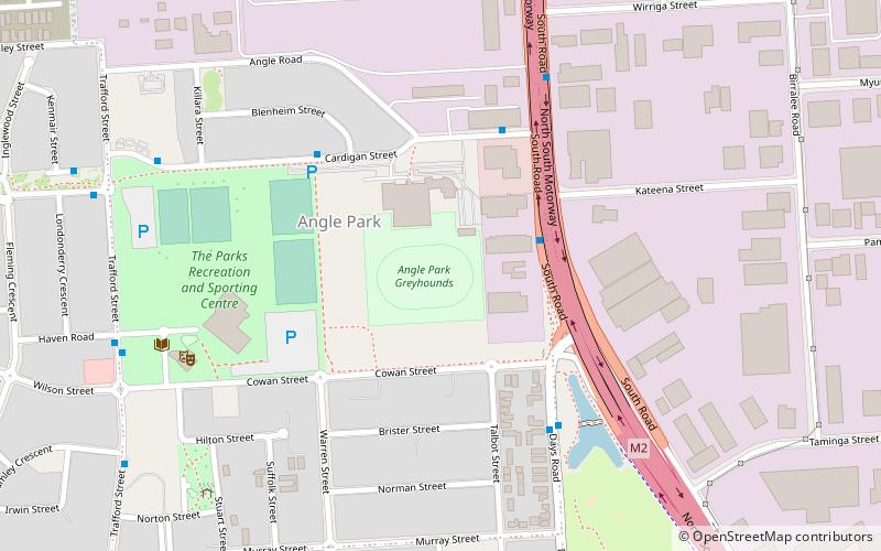 greyhound park adelaida location map