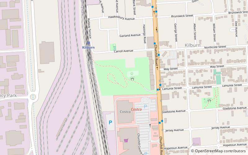 Jack Watkins Memorial Reserve location map