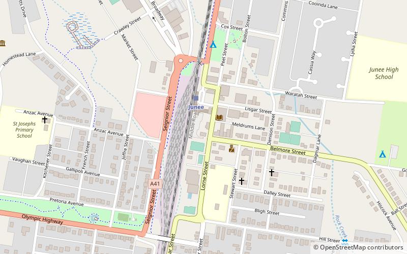 Junee Post Office location map