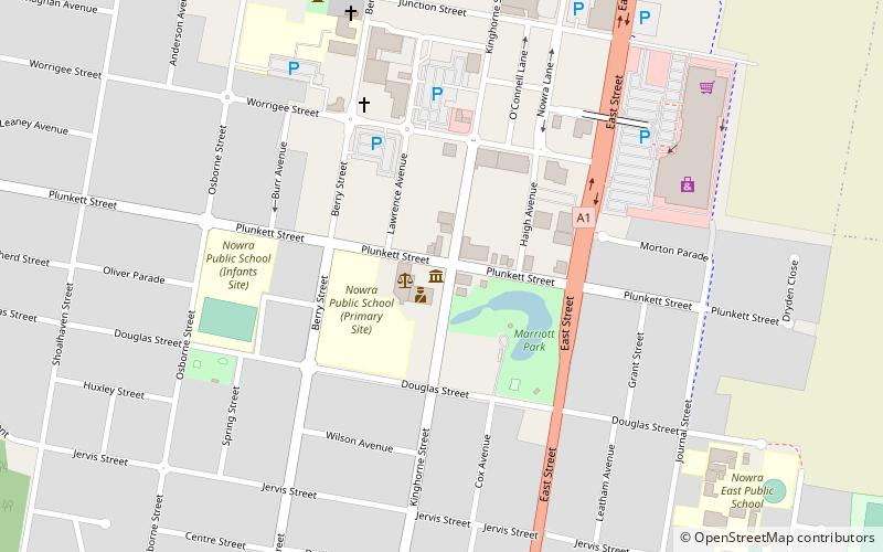 All Saints Nowra location map