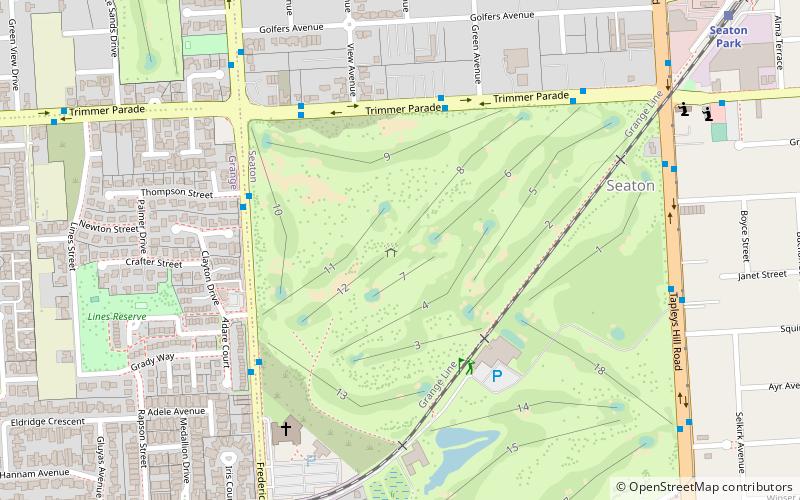 Royal Adelaide Golf Club location map