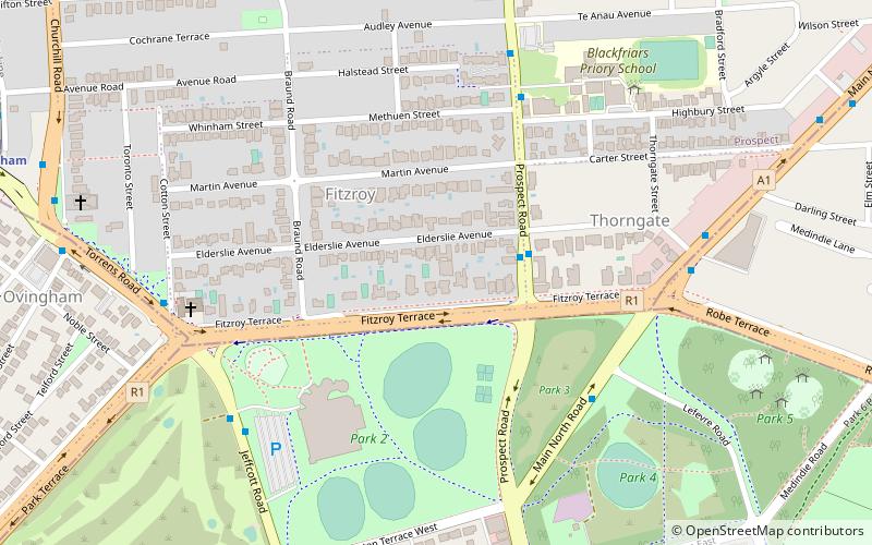 Thorngate location map