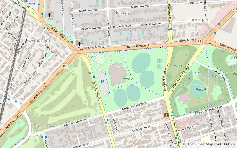 Adelaide Aquatic Centre location map