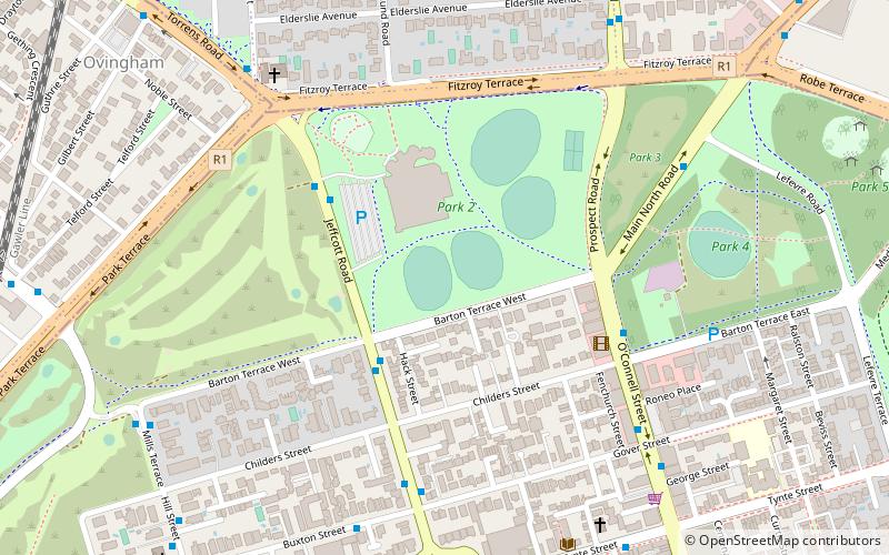 barton oval adelaide location map
