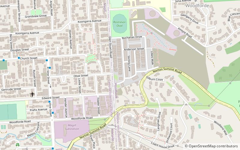 Magill Youth Training Centre location map