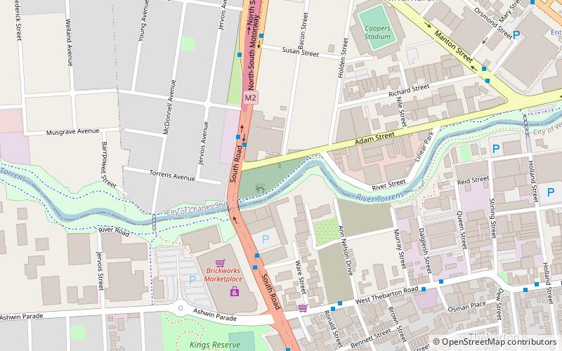 hindmarsh cemetery adelaide location map