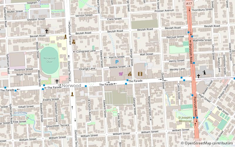 Norwood Place location map