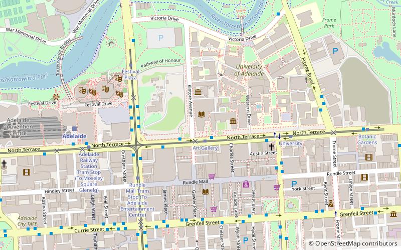 York Gate Library location map