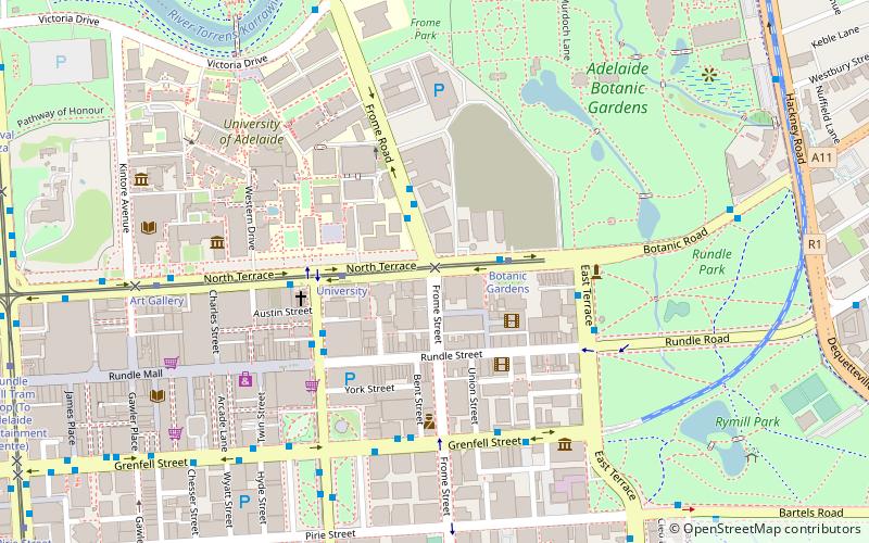 Frome Street location map