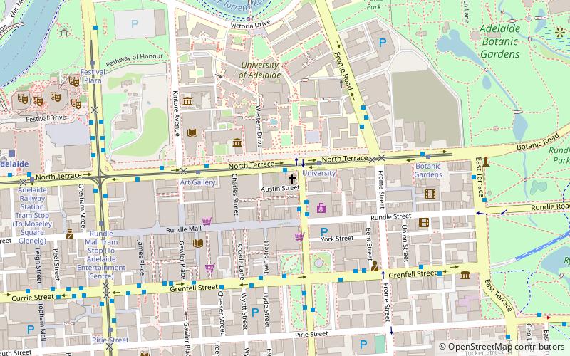 Scots Church location map