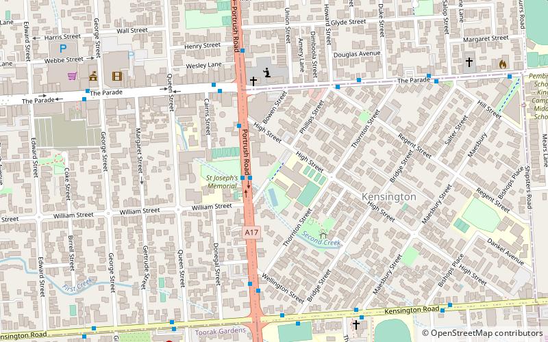 mary mackillop college adelaide location map