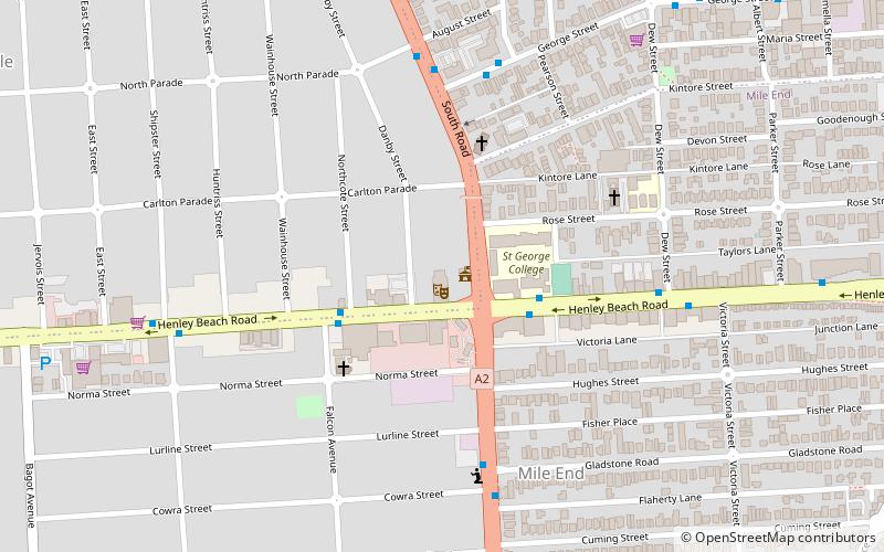 Thebarton Theatre location map