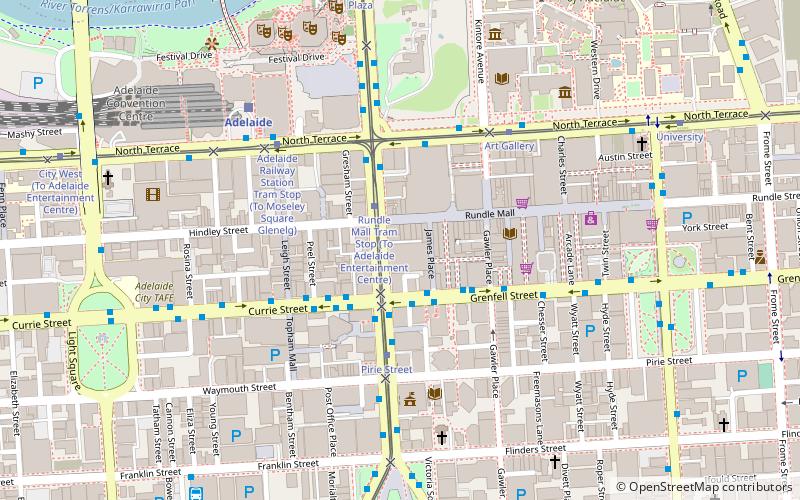 City Cross Arcade location map