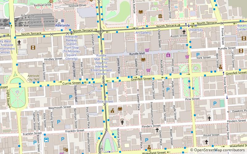 City Cross Shopping Centre location map