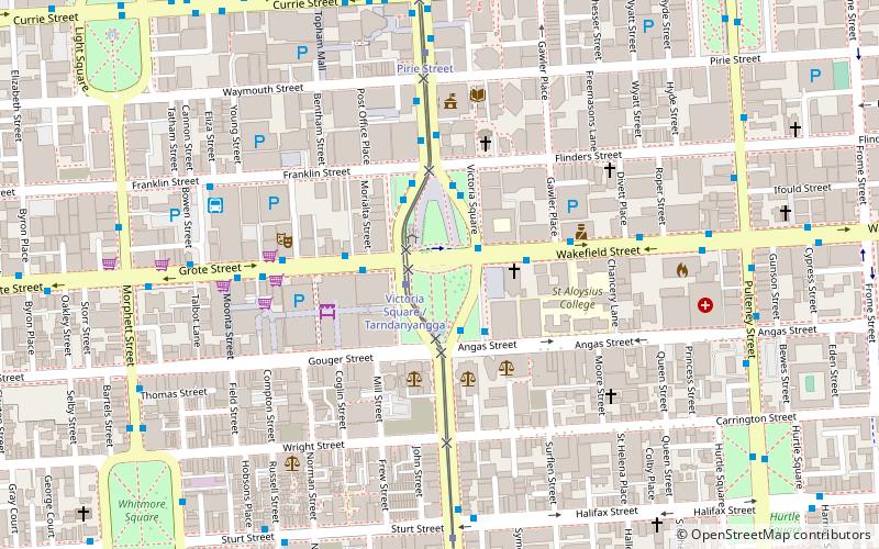 Gilbert Street location map