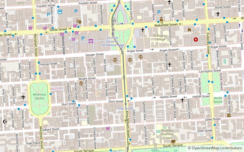 Carrington Street location map