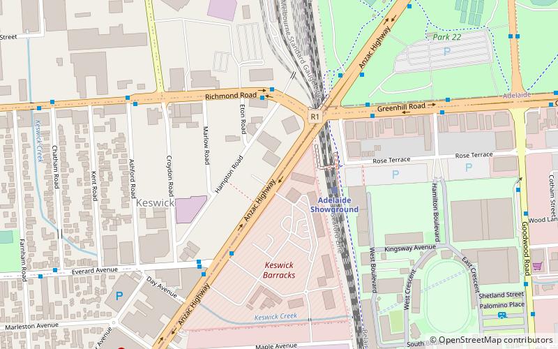 keswick bridge adelaida location map