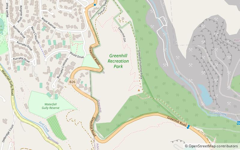 greenhill recreation park location map
