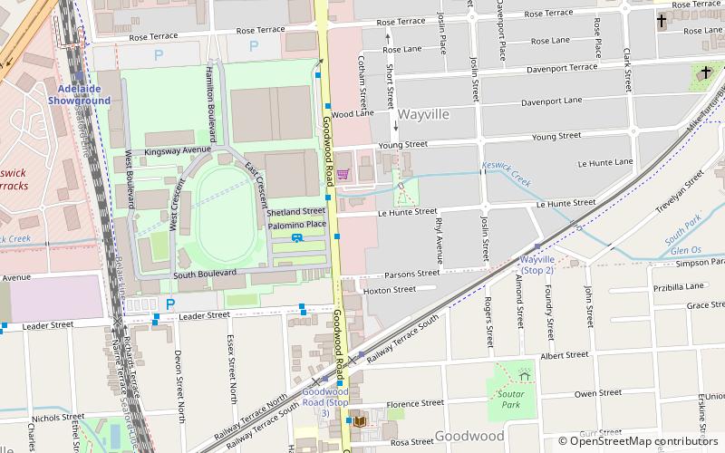 zi gallery adelaide location map