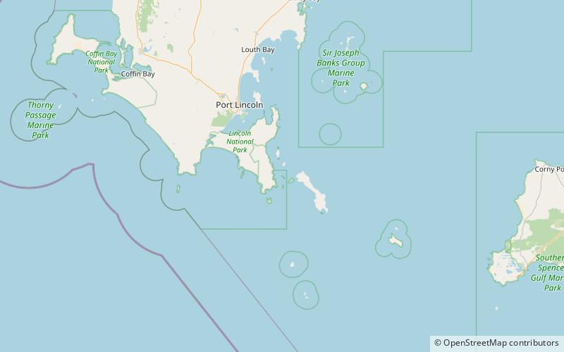 little island memory cove wilderness protection area location map