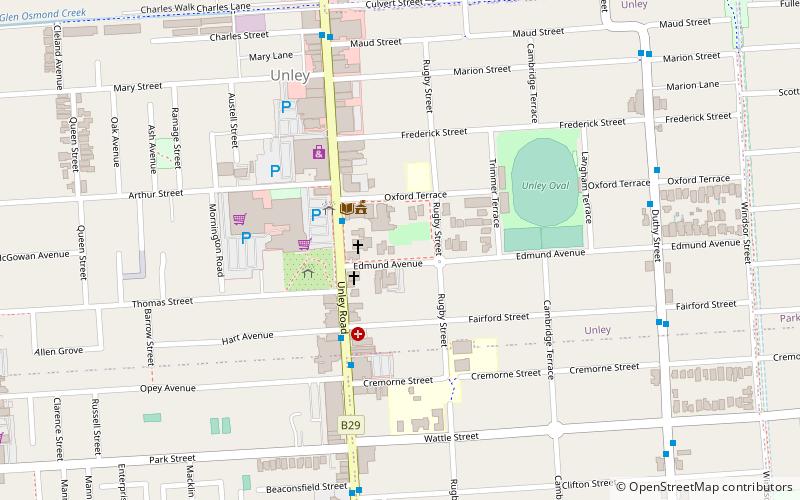 Unley Museum location map