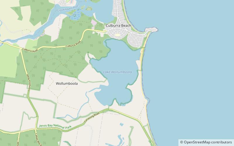 Lake Wollumboola location map