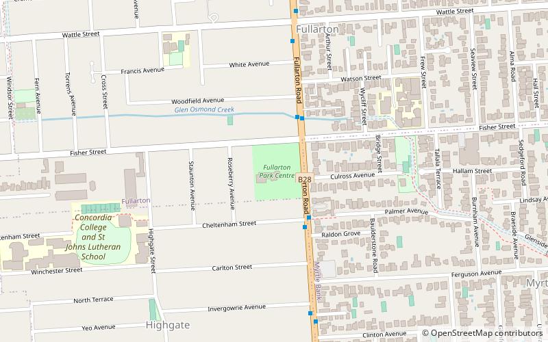 Fullarton Park Community Centre location map