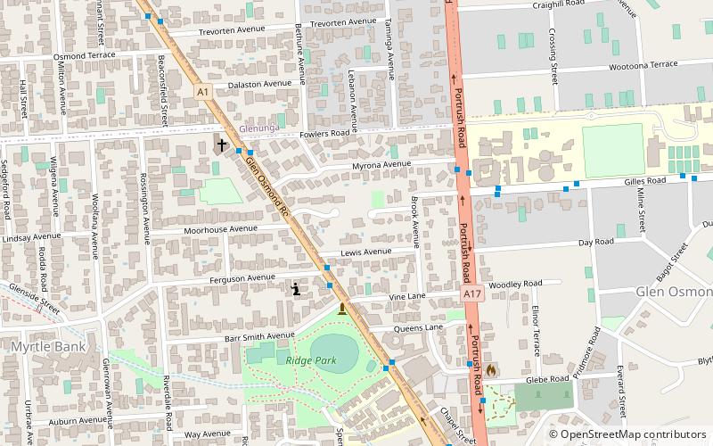 benacre adelaide location map