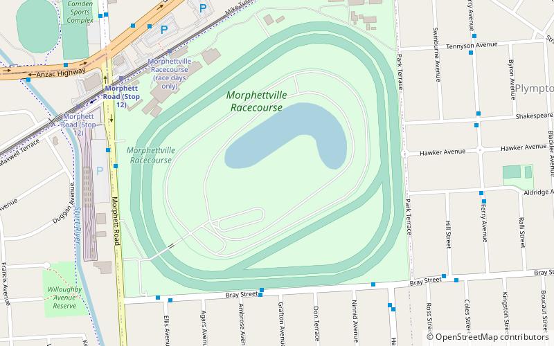 Morphettville Racecourse location map