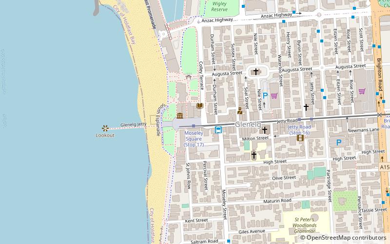 Moseley Square location map