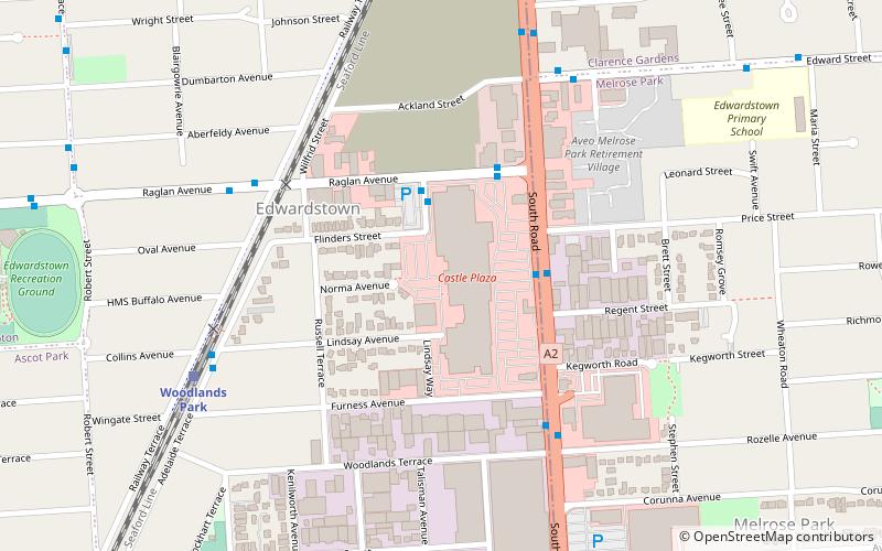 Castle Plaza location map