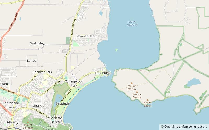 Oyster Harbour location map