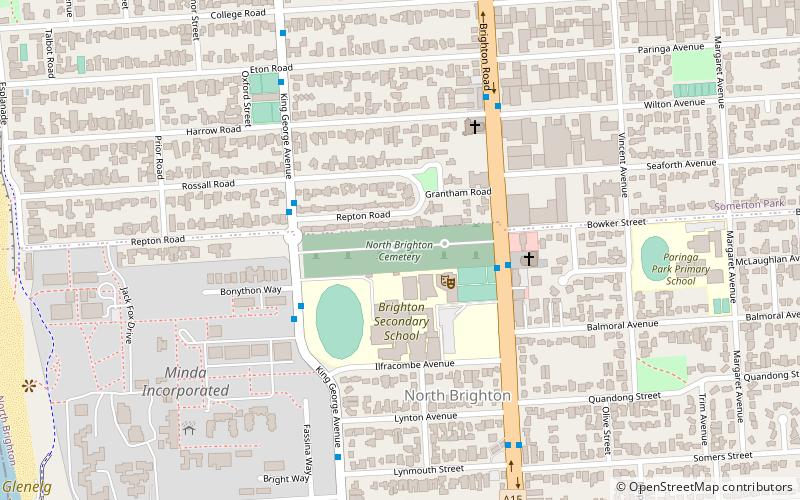 north brighton cemetery adelaida location map