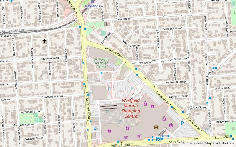 marion cultural centre adelaida location map