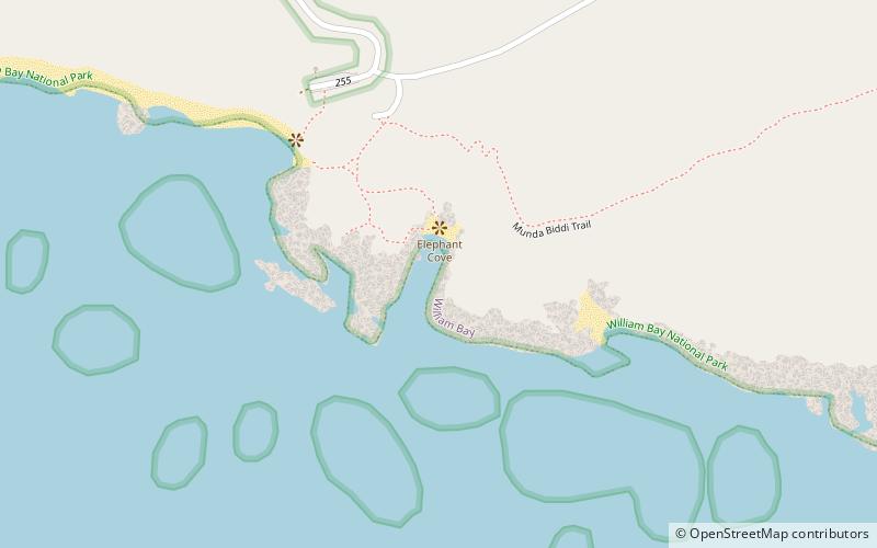 Elephant Rocks location map