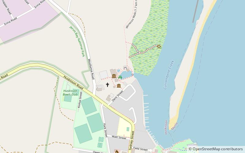 Jervis Bay Maritime Museum location map