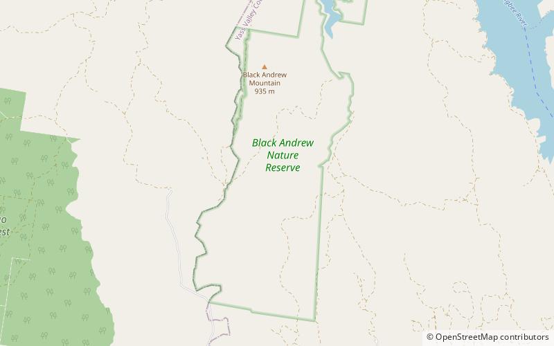 Black Andrew Nature Reserve location map
