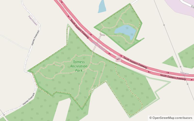 Totness Recreation Park location map