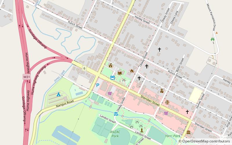 Gundagai Library location map