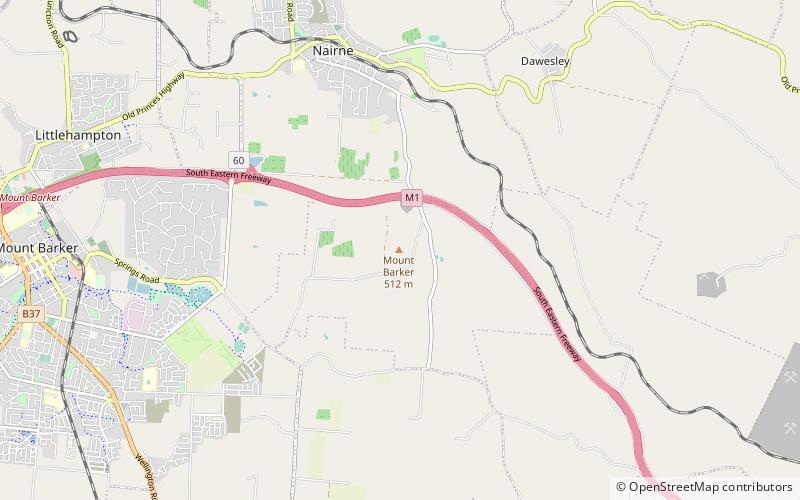 Mount Barker location map