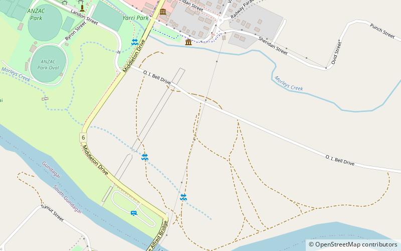 Prince Alfred Bridge location map